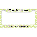 Easter Bunny License Plate Frame - Style B (Personalized)