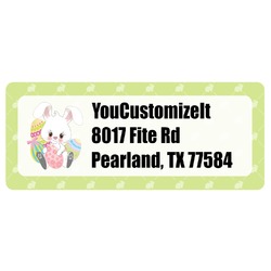 Easter Bunny Return Address Labels (Personalized)