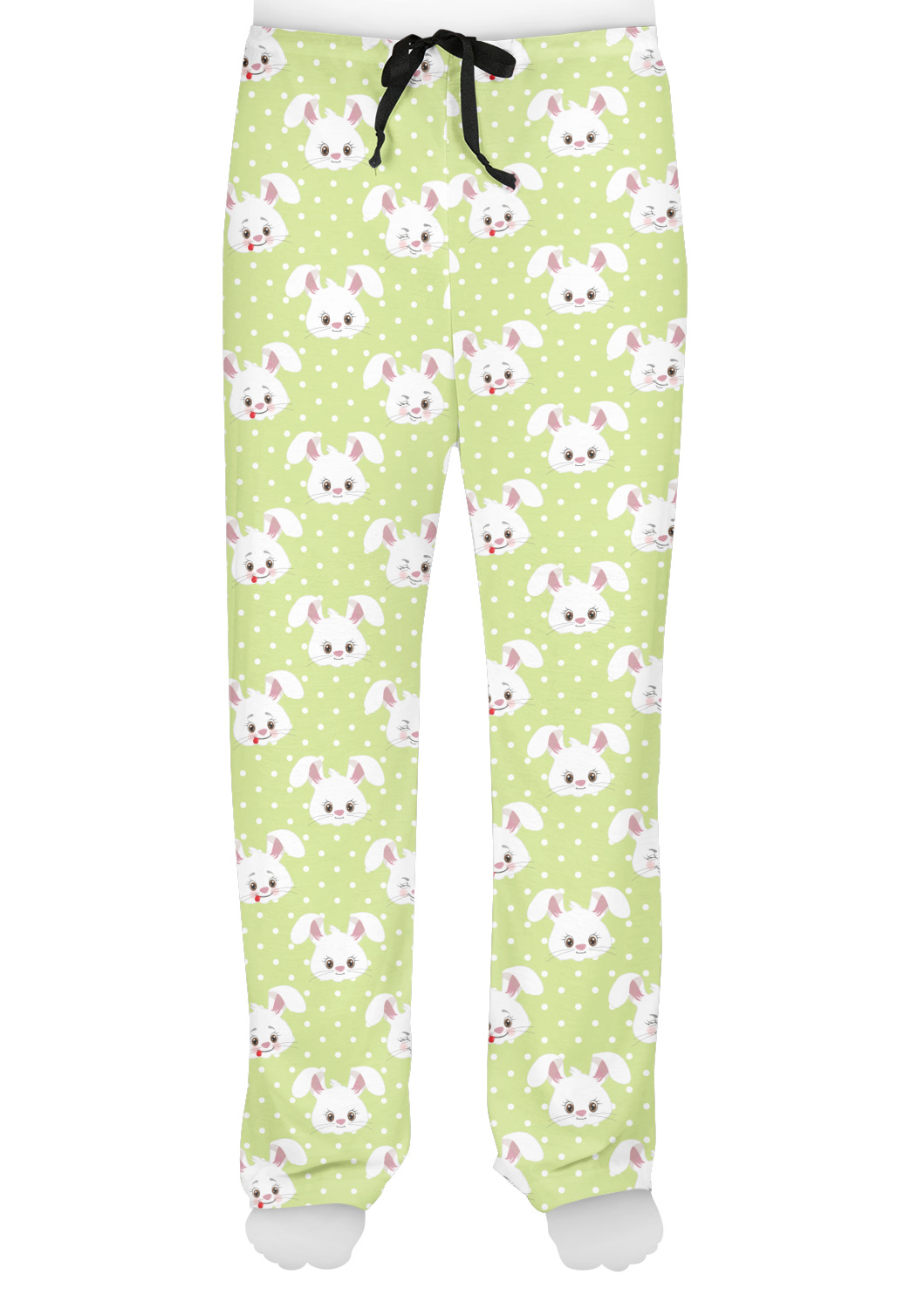 Custom Easter Bunny Mens Pajama Pants YouCustomizeIt