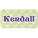 Easter Bunny Mini/Bicycle License Plate (2 Holes) (Personalized)