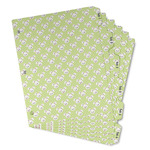 Easter Bunny Binder Tab Divider - Set of 6 (Personalized)