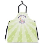 Easter Bunny Apron Without Pockets w/ Name or Text