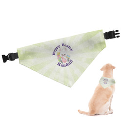 Easter Bunny Dog Bandana - Small (Personalized)