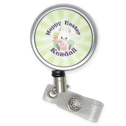 Easter Bunny Retractable Badge Reel (Personalized)