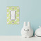 Easter Bunny Rocker Light Switch Covers - Single - IN CONTEXT