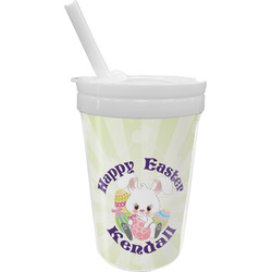 Easter Bunny Sippy Cup with Straw (Personalized)