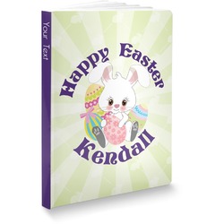 Easter Bunny Softbound Notebook - 7.25" x 10" (Personalized)