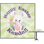 Easter Bunny Square Table Top - 24" (Personalized)