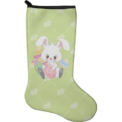 Easter Bunny Holiday Stocking - Single-Sided - Neoprene