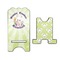 Easter Bunny Stylized Phone Stand - Front & Back - Large