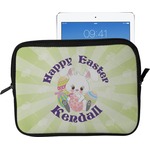 Easter Bunny Tablet Case / Sleeve - Large (Personalized)