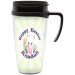 Easter Bunny Acrylic Travel Mug with Handle (Personalized)