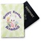 Easter Bunny Vinyl Passport Holder - Front