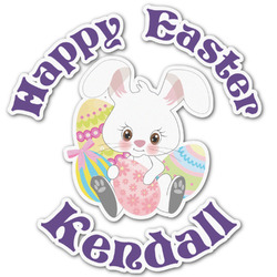 Easter Bunny Graphic Decal - XLarge (Personalized)