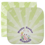 Easter Bunny Facecloth / Wash Cloth (Personalized)