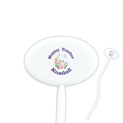 Easter Bunny Oval Stir Sticks (Personalized)