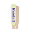 Easter Bunny Wooden Food Pick - Paddle - Single Sided - Front & Back