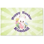 Easter Bunny Woven Mat (Personalized)