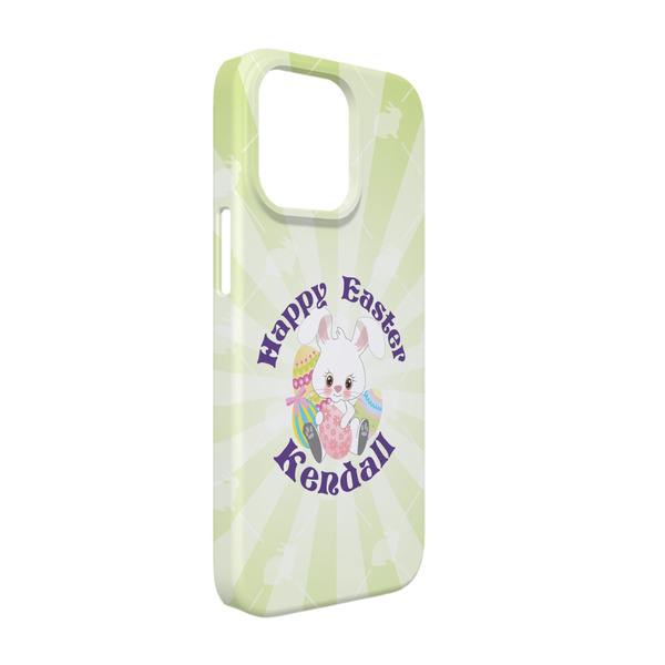 Custom Easter Bunny iPhone Case - Plastic - iPhone 13 (Personalized)