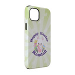 Easter Bunny iPhone Case - Rubber Lined - iPhone 14 (Personalized)