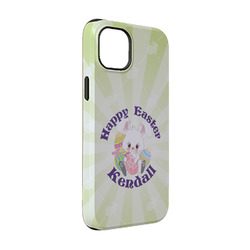 Easter Bunny iPhone Case - Rubber Lined - iPhone 14 (Personalized)