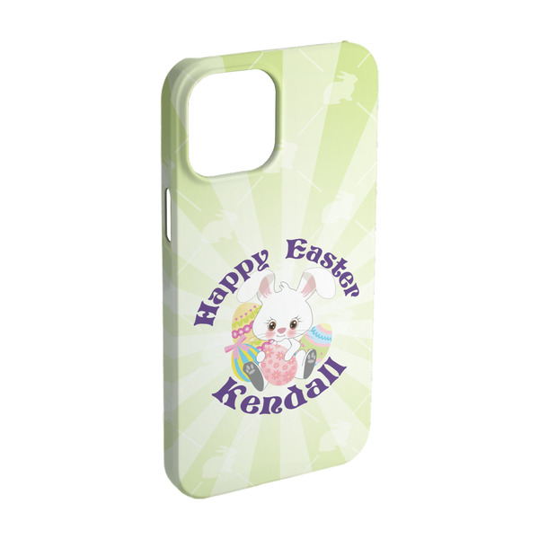 Custom Easter Bunny iPhone Case - Plastic - iPhone 15 (Personalized)