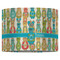 Fun Easter Bunnies 16" Drum Lampshade - FRONT (Fabric)