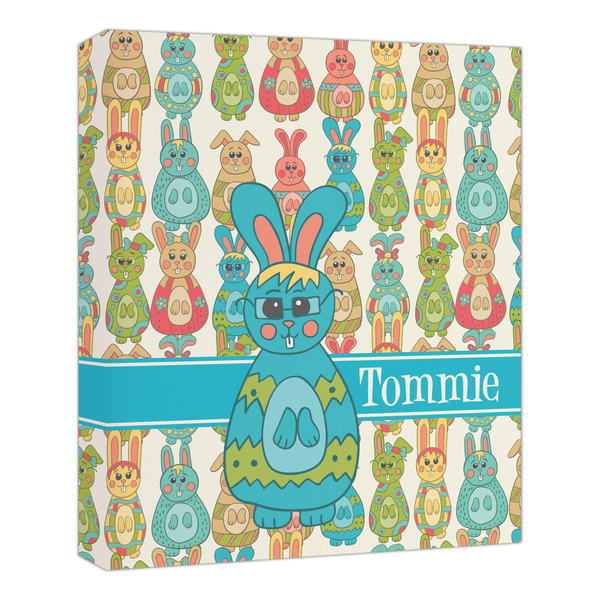 Custom Fun Easter Bunnies Canvas Print - 20x24 (Personalized)