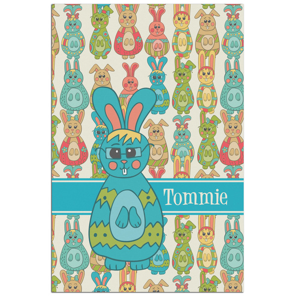 Custom Fun Easter Bunnies Poster - Matte - 24x36 (Personalized)