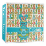 Fun Easter Bunnies 3-Ring Binder - 2 inch (Personalized)