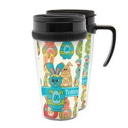 Fun Easter Bunnies Acrylic Travel Mug (Personalized)