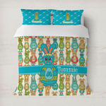 Fun Easter Bunnies Duvet Cover (Personalized)