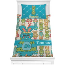 Fun Easter Bunnies Comforter Set - Twin (Personalized)