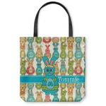 Fun Easter Bunnies Canvas Tote Bag (Personalized)