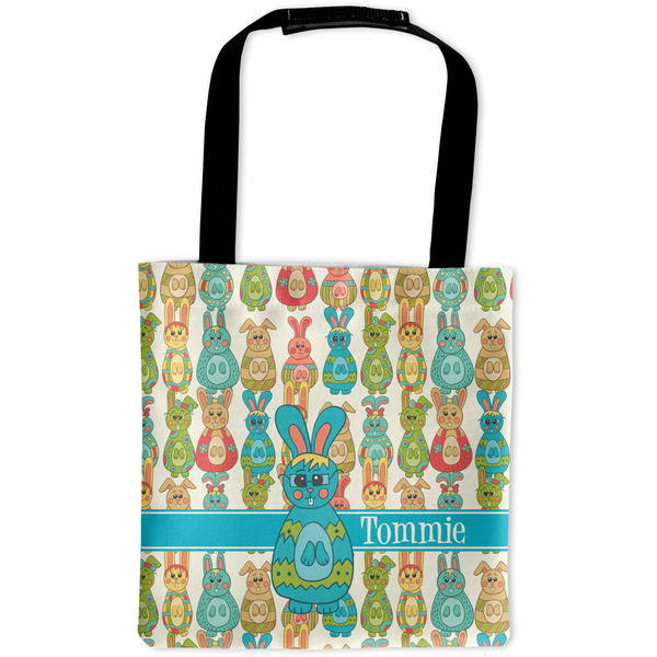 Custom Fun Easter Bunnies Auto Back Seat Organizer Bag (Personalized)