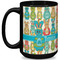 Fun Easter Bunnies Coffee Mug - 15 oz - Black Full