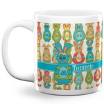 Fun Easter Bunnies 20 Oz Coffee Mug - White (Personalized)