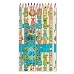 Fun Easter Bunnies Colored Pencils (Personalized)