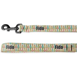 Fun Easter Bunnies Deluxe Dog Leash - 4 ft (Personalized)