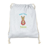 Fun Easter Bunnies Drawstring Backpack - Sweatshirt Fleece - Single Sided (Personalized)