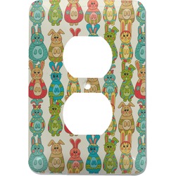 Fun Easter Bunnies Electric Outlet Plate