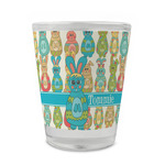 Fun Easter Bunnies Glass Shot Glass - 1.5 oz - Single (Personalized)