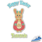 Fun Easter Bunnies Graphic Iron On Transfer (Personalized)
