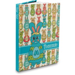 Fun Easter Bunnies Hardbound Journal - 5.75" x 8" (Personalized)