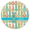 Fun Easter Bunnies Icing Circle - XSmall - Single