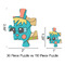 Fun Easter Bunnies Jigsaw Puzzle - Piece Comparison