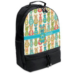 Fun Easter Bunnies Backpacks - Black (Personalized)