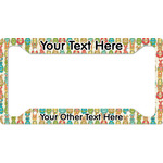 Fun Easter Bunnies License Plate Frame (Personalized)