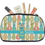 Fun Easter Bunnies Makeup / Cosmetic Bag - Medium (Personalized)