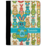 Fun Easter Bunnies Notebook Padfolio w/ Name or Text